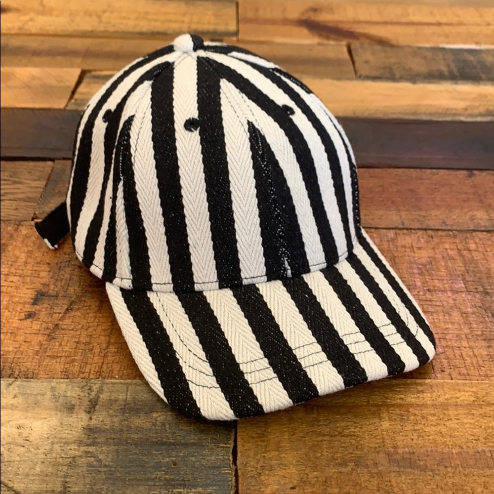 Striped Ballcap